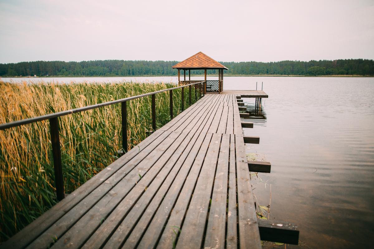 Vila Duck Lake Polock Exteriér fotografie